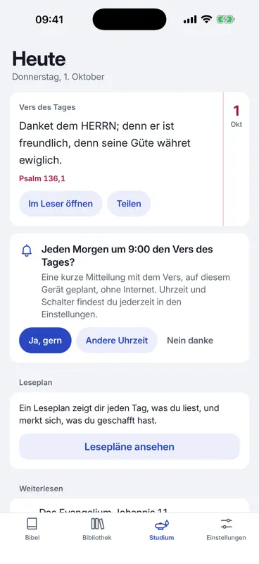 Sozzini Bibel screenshot 8 of 10