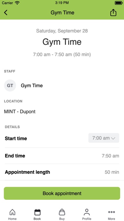 MINT club studio spa