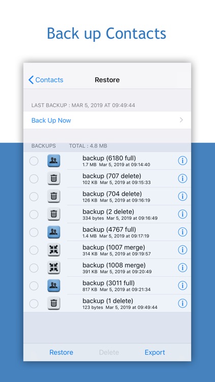 Cleaner - Merge Contacts