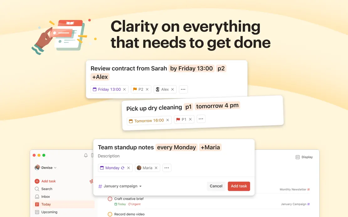 Todoist, App Store screenshot 2