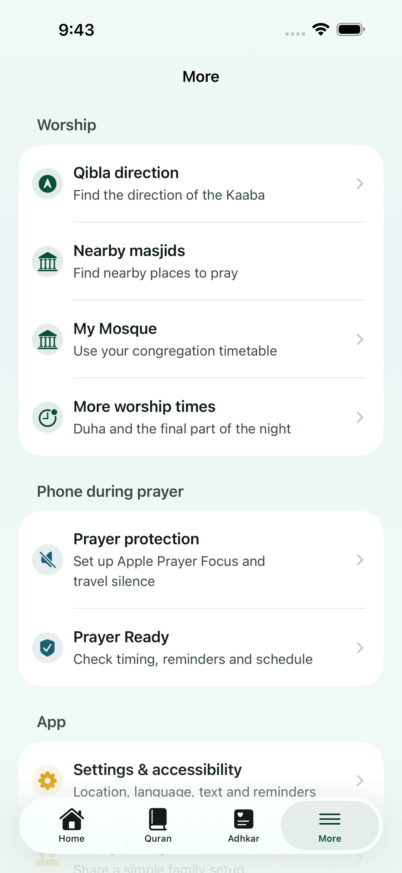 Screenshot 4 of SalahCare: Prayer & Focus