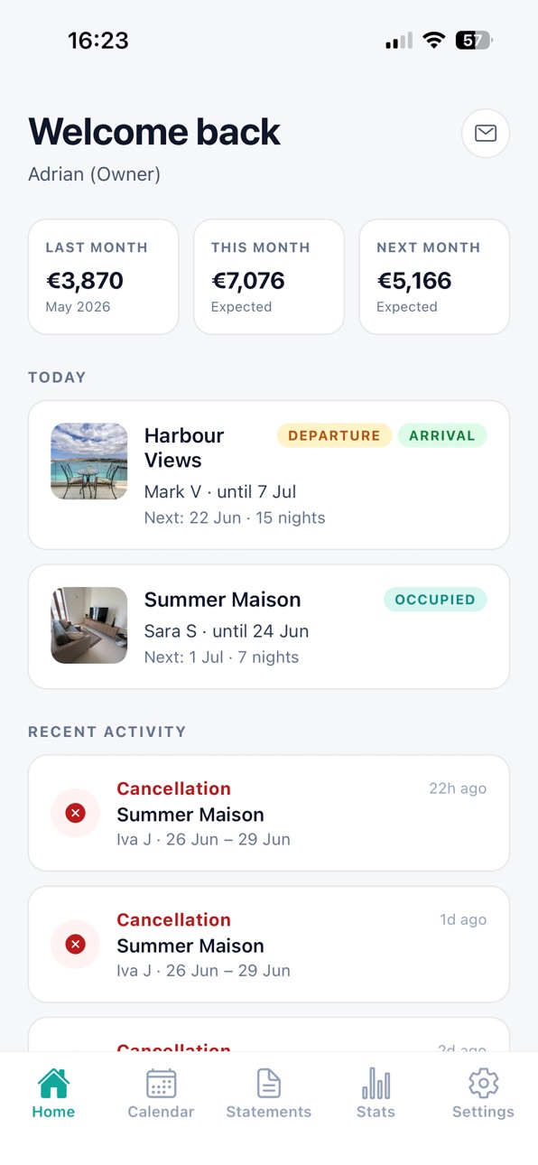 iPhone screenshot