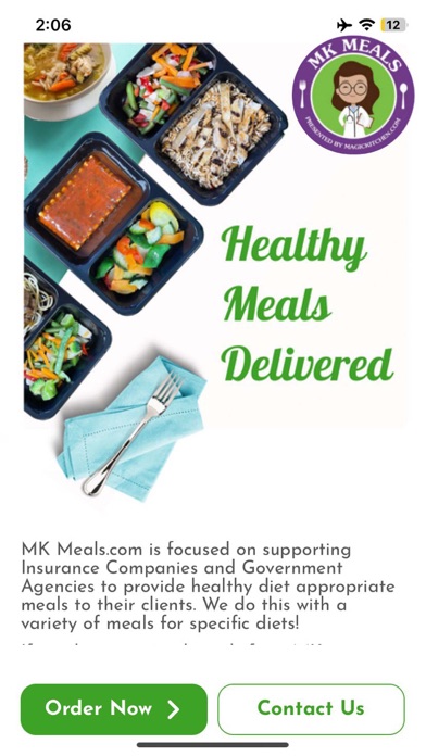 MK Meals Screenshot