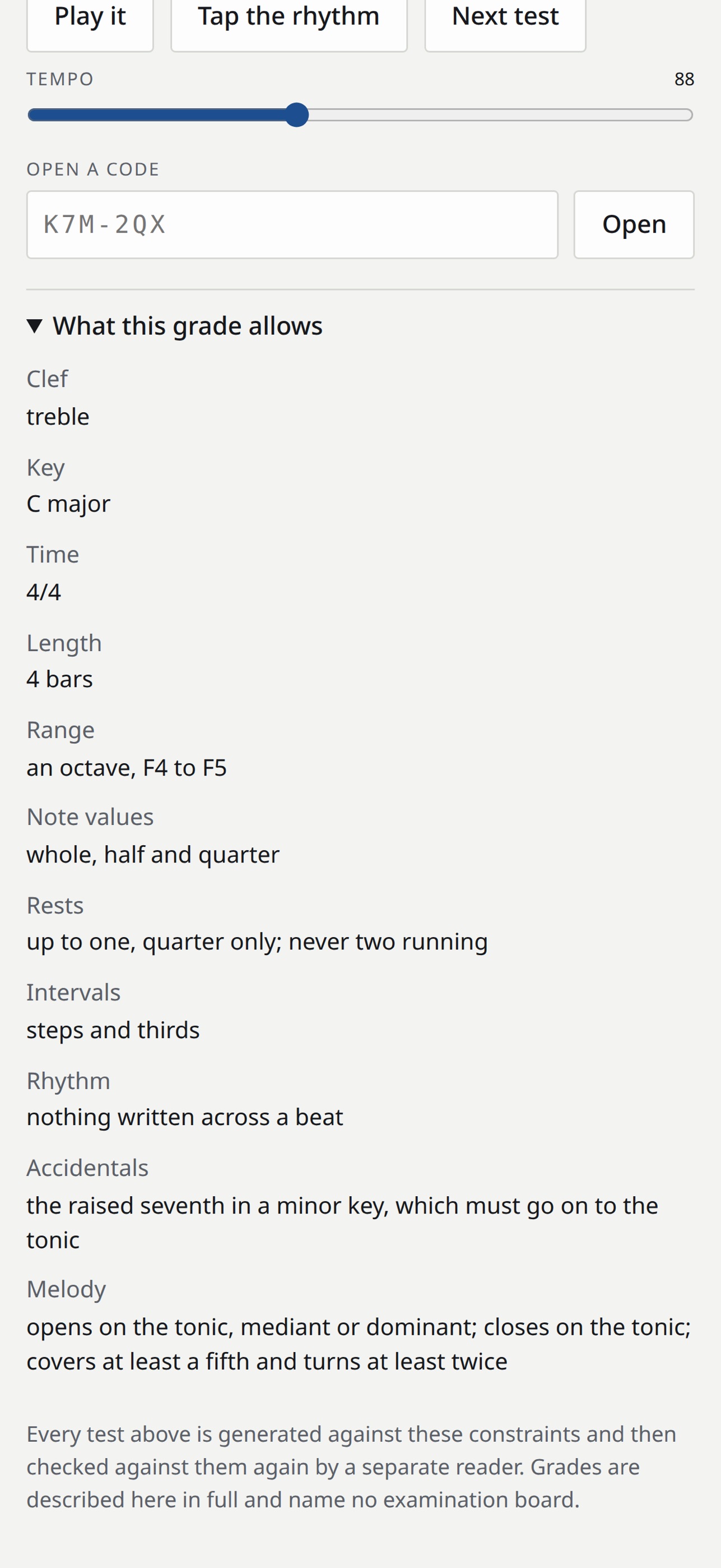 Screenshot 2 of Fresh Ink: Sight-Reading