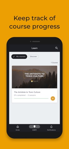 Eighth Mile Learning Portal screenshot