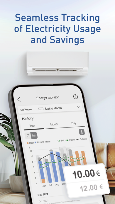 Panasonic Comfort Cloud Screenshot