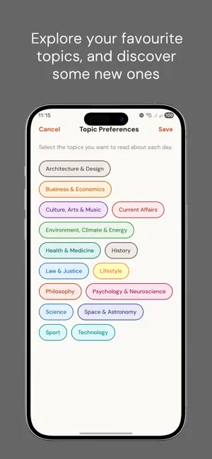 Broaden: Daily Reads screenshot 2