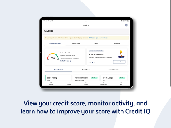 Arkansas FCU Mobile Banking iPad screenshot 7 - Finance app