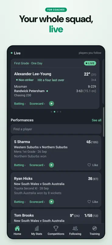 PlayStats: Club Cricket Stats screenshot 8 of 8