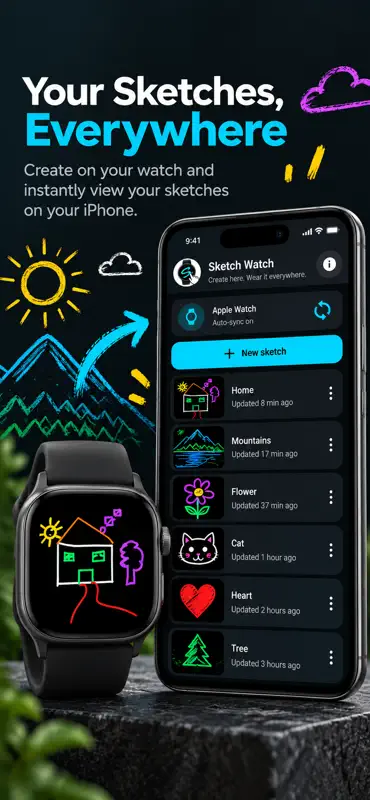 Sketch Watch -  Draw on Watch screenshot 2 of 4