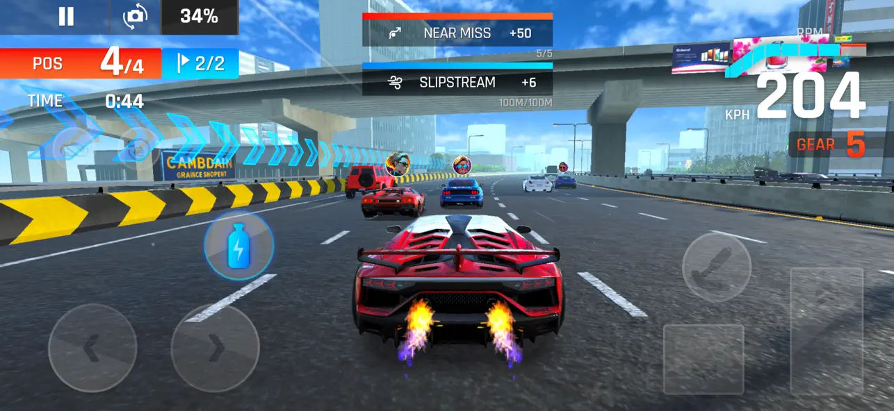 Gumball 3000: World Tour Race iOS Mod IPA screenshot 2 - iOS game interface