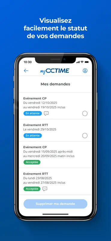 myOCTIME screenshot 5 of 8