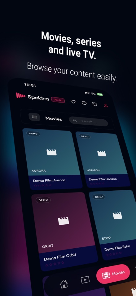 #2. Spektra IPTV Player (iOS) By: Xavier Derkenne