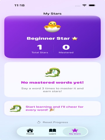 SpeakUp! Kids iPad screenshot