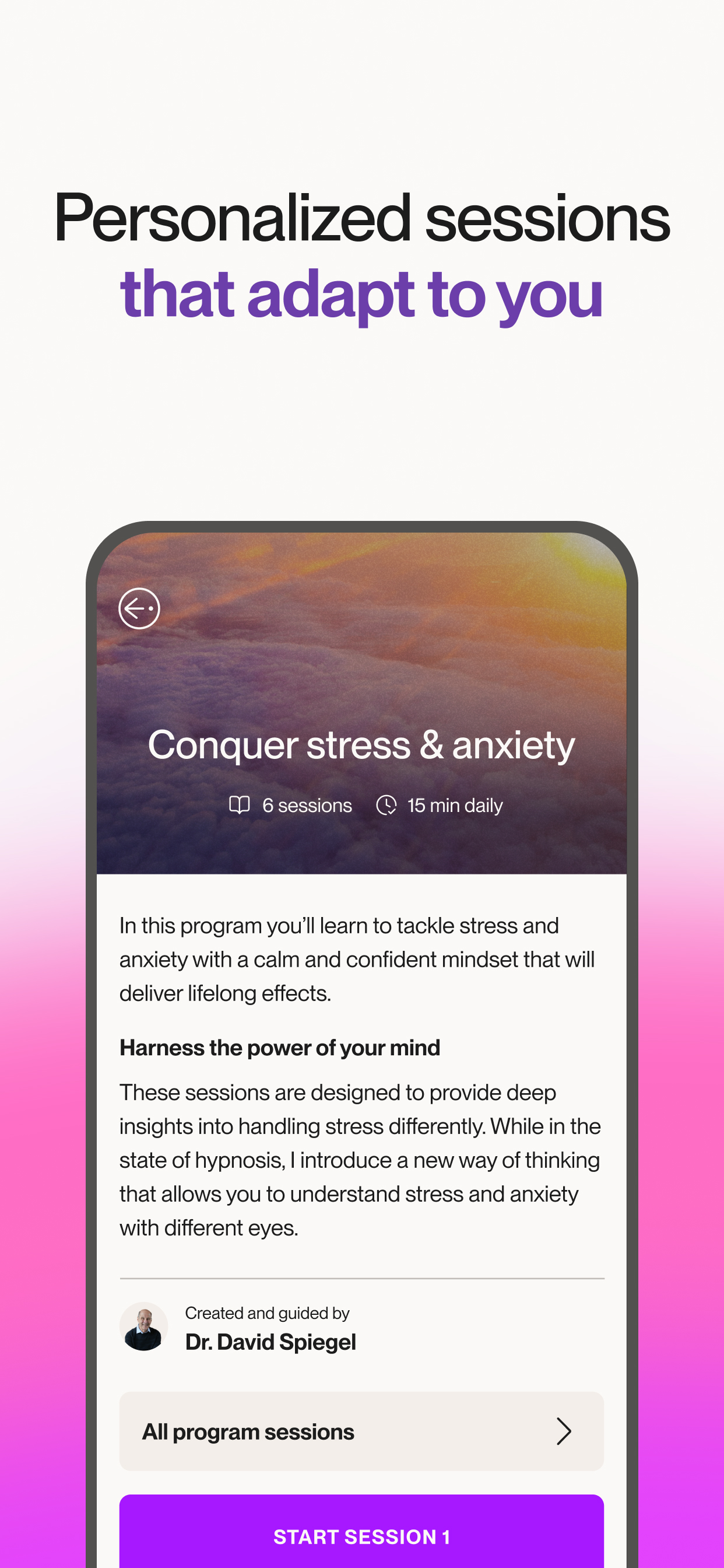 Reveri: Relief in Minutes