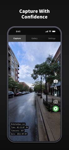 BodyCamApp Screenshot 1 of 5