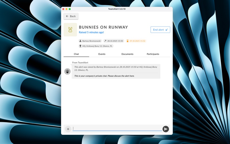App screenshot