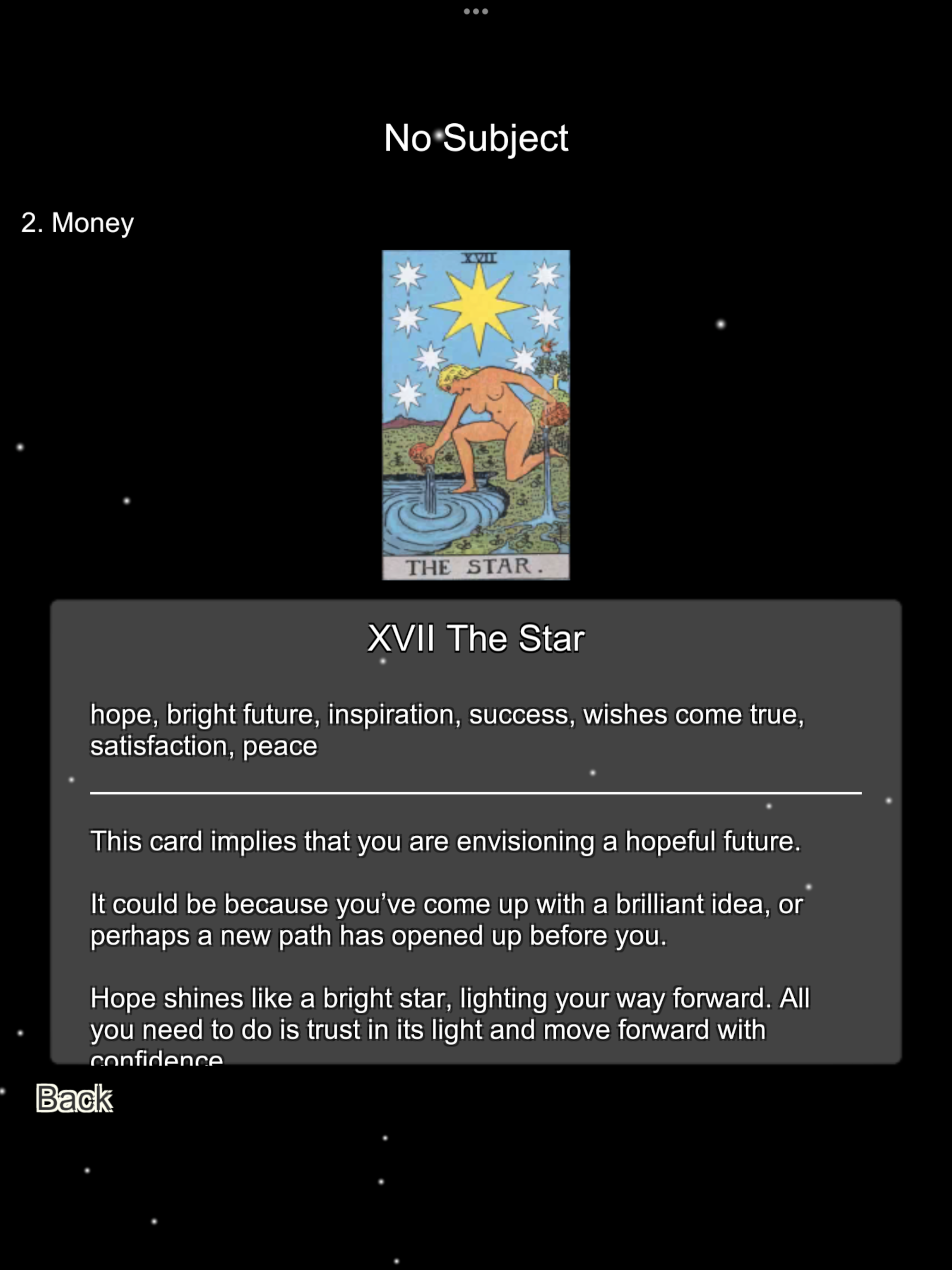 Tarot Stars