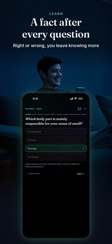 Lore: Quiz App Screenshot 2 of 10
