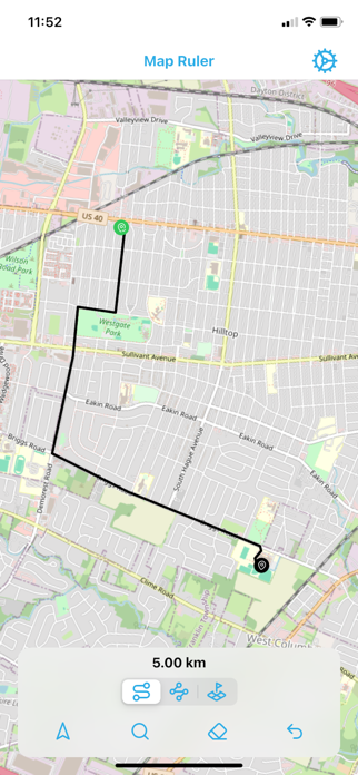 Map Ruler - Distance Measure Screenshot 1 of 4