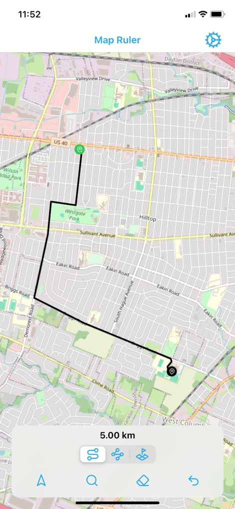 Map Ruler - Distance Measure - Navigation App | MWM