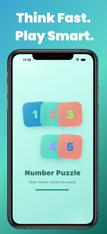 Number Puzzle: Classic 15 iPhone screenshot