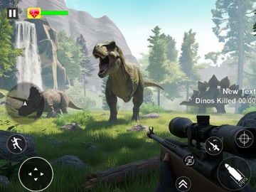 Dinosaur Hunter Deadly Shores iPad screenshot