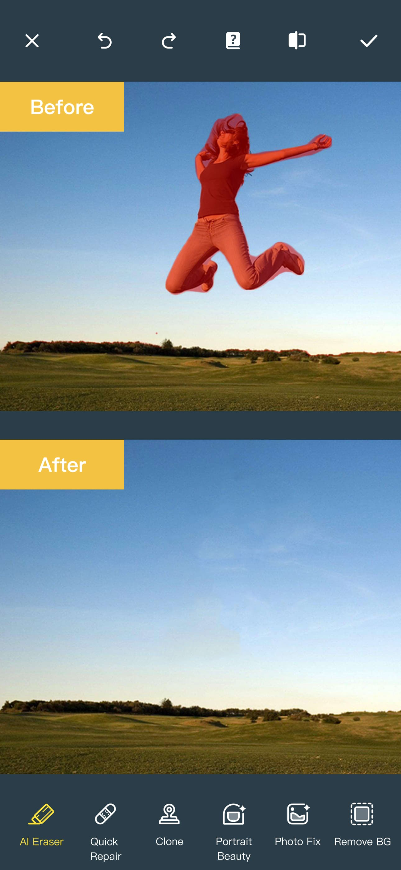 Photo Retouch-Object Removal