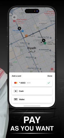 Saudi Taxi CliX - Ride App screenshot