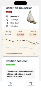 Forecast Alarm screenshot 2