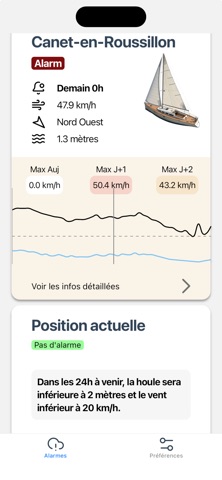Forecast Alarm screenshot
