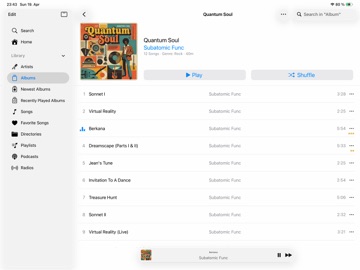 iMusify iPad screenshot