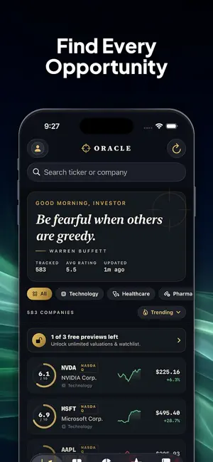 Oracle Investments screenshot 1