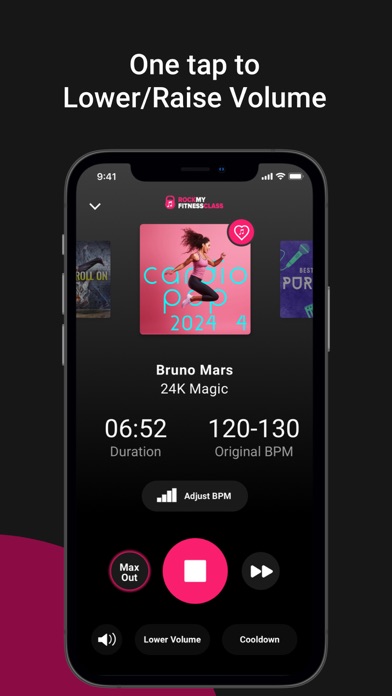 Rock My Fitness Class Screenshot
