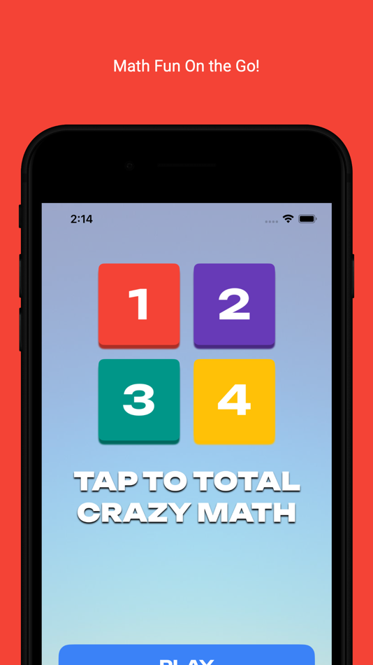 #1. Tap to Total - Crazy Math (iOS) Podle: Mobixoft LLC