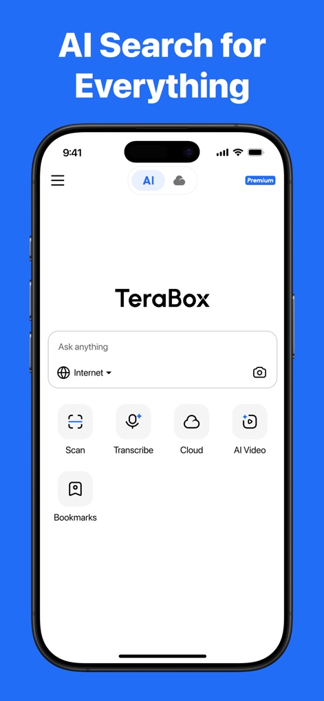 TeraBox: 1TB Cloud & AI Space - Búsqueda Inteligente AI