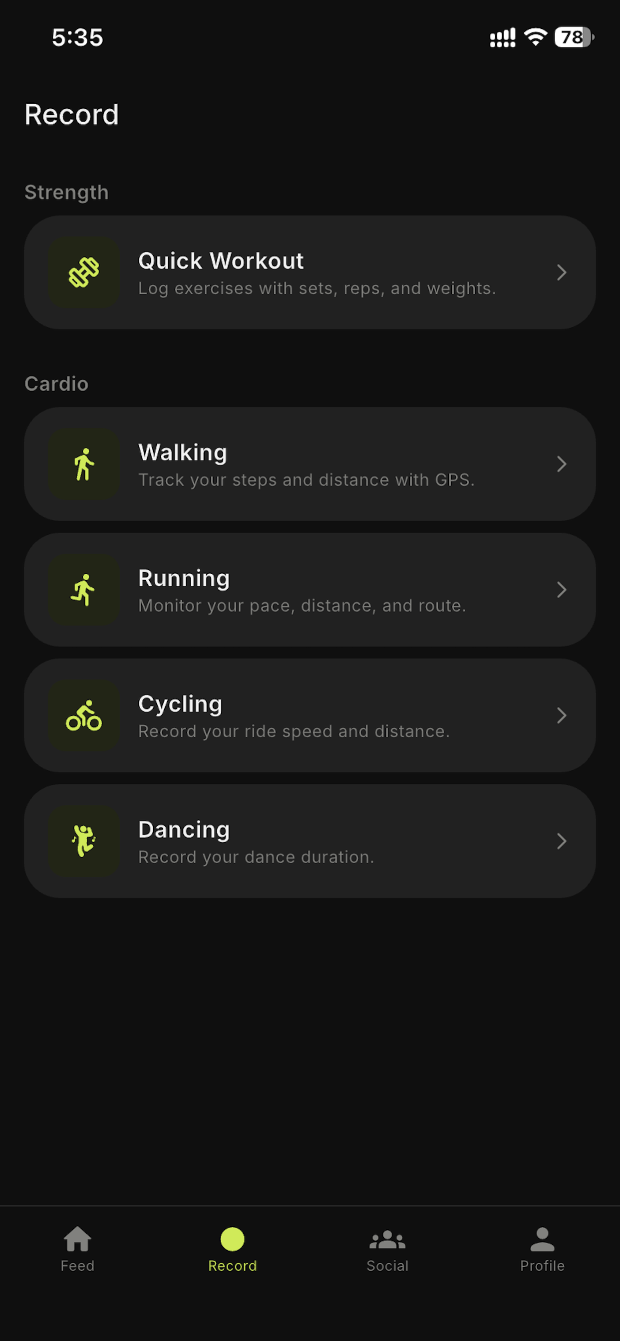 Yaaro.fit: Run, Cycle, Workout screenshot 4