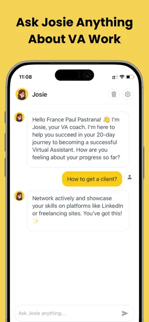 Josie AI: VA Career Coach iPhone screenshot 5