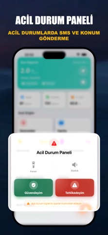 Deprem Uyarı & Güvenlik screenshot
