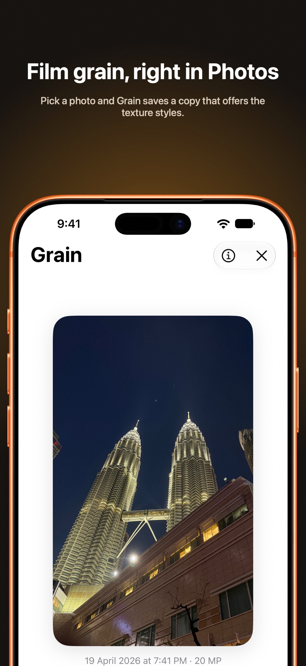 Screenshot 2 of Grain: Photo Textures