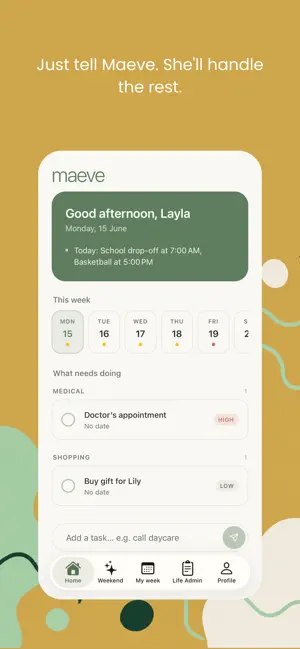 Maeve - Family Planner screenshot 4