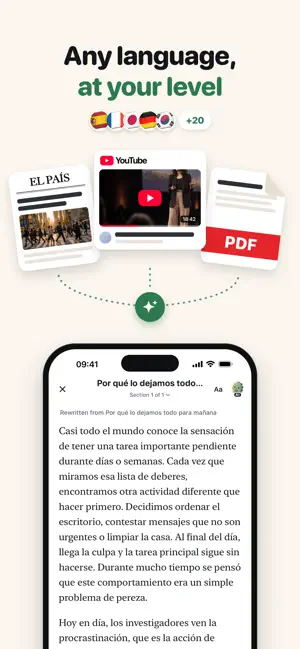 Scribo: AI Language Learning screenshot 1