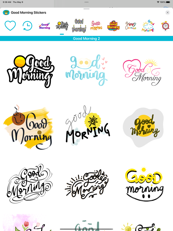 Screenshot #6 pour Animated Good Morning iSticker