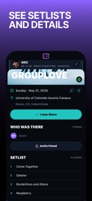 I Was There: Concert Log screenshot
