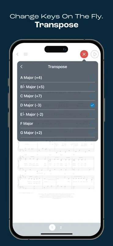 Musicnotes: Sheet Music Reader screenshot 5 of 7