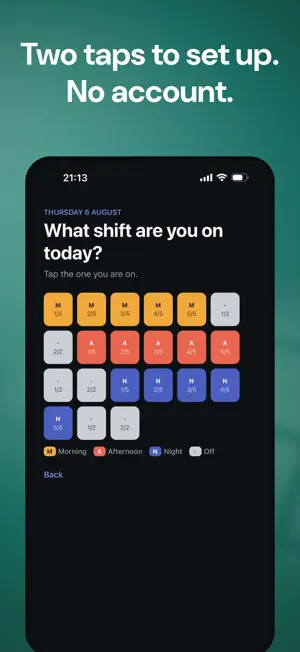 Shift Calendar – Shift Cycle screenshot 4