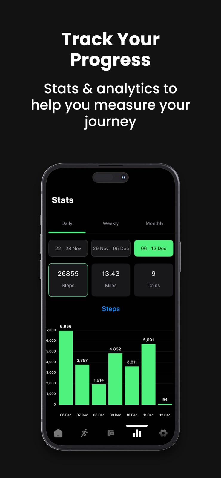 PaidToGo - Walk & Earn Cash iphone screenshot 4