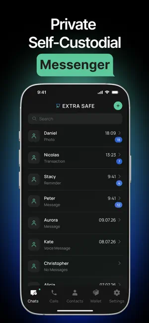 EXTRA SAFE: Self-Custody Chat screenshot 1