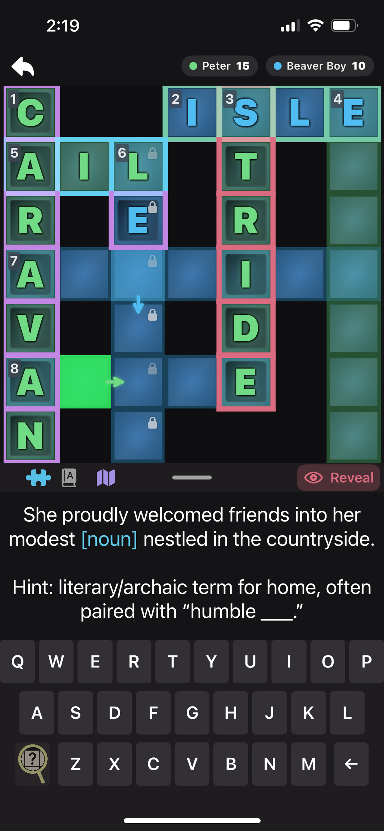 Lexi: Vocabulary Crosswords screenshot 9