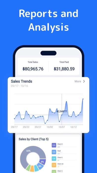 Invoice Maker -Done in Seconds iPhone screenshot 8 - Business app